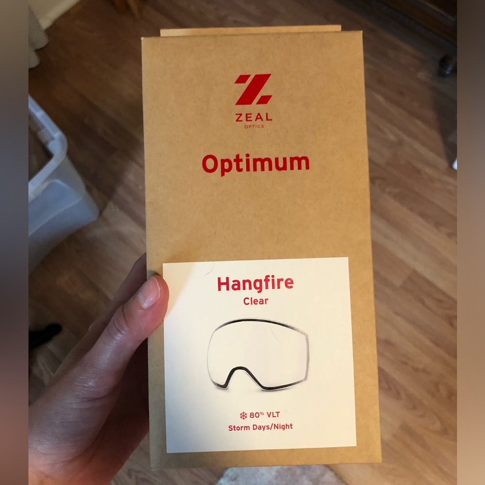 Zeal Hangfire Ski Goggle Lenses, Clear